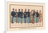 Uniforms of 10 Infantry Figures, 1899-Arthur Wagner-Framed Art Print