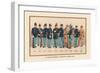 Uniforms of 10 Infantry Figures, 1899-Arthur Wagner-Framed Art Print