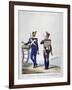 Uniforms of a Swiss Artillery Regiment, 1823-Charles Etienne Pierre Motte-Framed Giclee Print