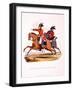 Uniforms of an Aide De Camp, and of a Brigade Major of Cavalry, from 'Costume of the British…-Charles Hamilton Smith-Framed Premium Giclee Print