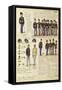 Uniforms of Grand Duchy of Tuscany, Color Plate, 1854-Quinto Cenni-Framed Stretched Canvas