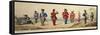 Uniforms of Italian Legion, 1848-null-Framed Stretched Canvas