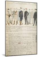 Uniforms of Royal Corp of Colonial Troops of Kingdom of Italy in Eritrea-null-Mounted Giclee Print