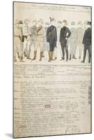 Uniforms of Royal Corp of Colonial Troops of Kingdom of Italy in Eritrea-null-Mounted Giclee Print