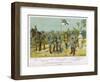 Uniforms of "Schutztruppen in Afrika", on Left South-West Africa-R Knoetel-Framed Photographic Print