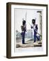 Uniforms of the 2nd Infantry of the French Royal Guard, 1823-Charles Etienne Pierre Motte-Framed Giclee Print