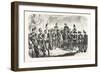 Uniforms of the Army of Sarde. Cavalry. Dragon-Lancer. Sapper. Offic. of Reg. of Savoy. Offic. Arti-null-Framed Giclee Print