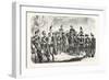 Uniforms of the Army of Sarde. Cavalry. Dragon-Lancer. Sapper. Offic. of Reg. of Savoy. Offic. Arti-null-Framed Giclee Print