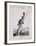 Uniforms of the French Army: Grenadier of the Imperial Guard-null-Framed Giclee Print