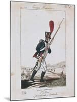 Uniforms of the French Army: Grenadier of the Imperial Guard-null-Mounted Giclee Print
