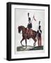 Uniforms of the Mounted 9th and 10th Chasseur Regiment, 1823-Charles Etienne Pierre Motte-Framed Giclee Print