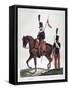 Uniforms of the Mounted 9th and 10th Chasseur Regiment, 1823-Charles Etienne Pierre Motte-Framed Stretched Canvas