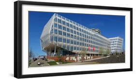 Unilever House, HafenCity, Hamburg, Germany, Europe-Hans-Peter Merten-Framed Photographic Print