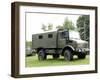 Unimog Truck of the Belgian Army-Stocktrek Images-Framed Photographic Print