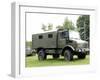 Unimog Truck of the Belgian Army-Stocktrek Images-Framed Photographic Print