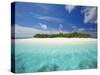 Uninhabited Island, Maldives, Indian Ocean, Asia-Sakis Papadopoulos-Stretched Canvas