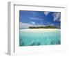 Uninhabited Island, Maldives, Indian Ocean, Asia-Sakis Papadopoulos-Framed Photographic Print