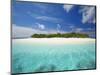 Uninhabited Island, Maldives, Indian Ocean, Asia-Sakis Papadopoulos-Mounted Photographic Print