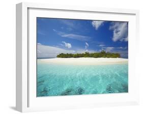 Uninhabited Island, Maldives, Indian Ocean, Asia-Sakis Papadopoulos-Framed Photographic Print