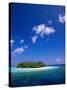 Uninhabited Tropical Island, Ari Atoll, Maldives-Stuart Westmorland-Stretched Canvas
