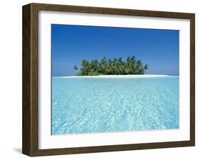 Uninhabited Tropical Island, Ari Atoll, Maldives-Stuart Westmoreland-Framed Photographic Print