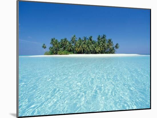 Uninhabited Tropical Island, Ari Atoll, Maldives-Stuart Westmoreland-Mounted Photographic Print