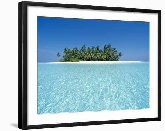 Uninhabited Tropical Island, Ari Atoll, Maldives-Stuart Westmoreland-Framed Photographic Print