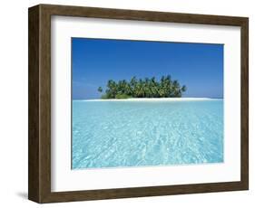 Uninhabited Tropical Island, Ari Atoll, Maldives-Stuart Westmoreland-Framed Photographic Print