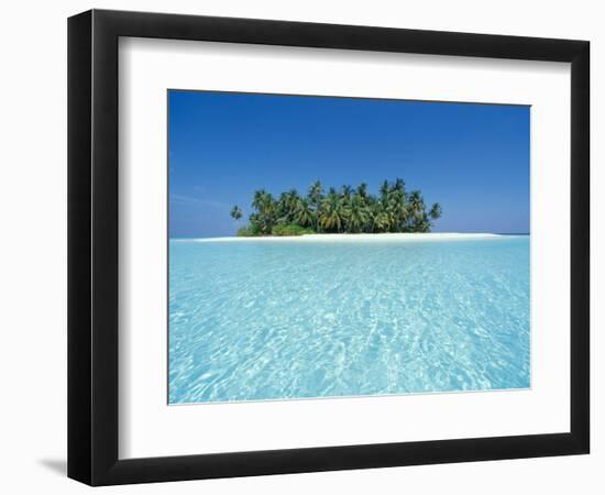 Uninhabited Tropical Island, Ari Atoll, Maldives-Stuart Westmoreland-Framed Photographic Print