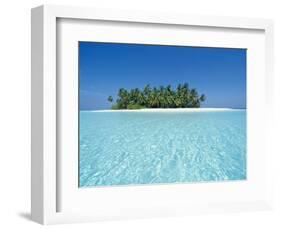 Uninhabited Tropical Island, Ari Atoll, Maldives-Stuart Westmoreland-Framed Photographic Print