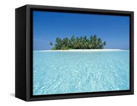 Uninhabited Tropical Island, Ari Atoll, Maldives-Stuart Westmoreland-Framed Stretched Canvas