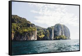 Uninhabited Tropical Island in the Andaman Sea Near Koh Phi Phi, Thailand-Harry Marx-Framed Stretched Canvas