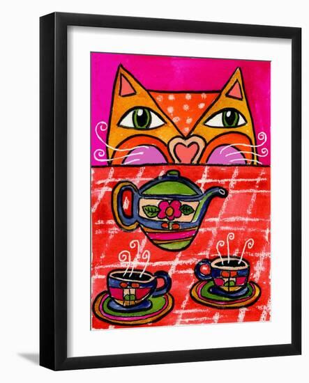 Uninvited Guest for Tea-Wyanne-Framed Giclee Print