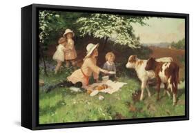 Uninvited Guests-Percy Tarrant-Framed Stretched Canvas