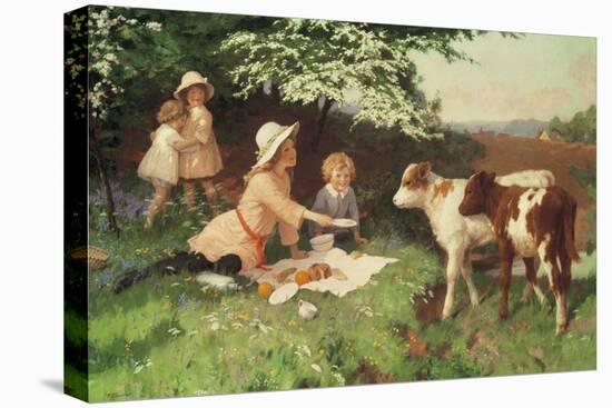 Uninvited Guests-Percy Tarrant-Stretched Canvas