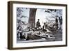 Union Army Amputees Recovering after Surgery (B/W Photo)-American Photographer-Framed Giclee Print