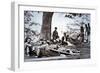 Union Army Amputees Recovering after Surgery (B/W Photo)-American Photographer-Framed Giclee Print