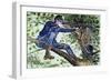 Union Army Sharpshooter Using Telescopic Sights-null-Framed Giclee Print