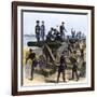 Union Army Spiking the Cannons of Fort Moultrie before Evacuating to Fort Sumter, c.1860-null-Framed Giclee Print