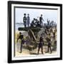 Union Army Spiking the Cannons of Fort Moultrie before Evacuating to Fort Sumter, c.1860-null-Framed Giclee Print