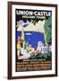 Union-Castle Holiday Tours-null-Framed Art Print