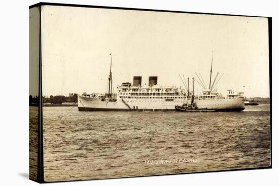 Union Castle Line, UC, M.V. Dunbar Castle, Dampfer-null-Stretched Canvas