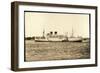 Union Castle Line, UC, M.V. Dunbar Castle, Dampfer-null-Framed Giclee Print