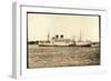 Union Castle Line, UC, M.V. Dunbar Castle, Dampfer-null-Framed Giclee Print