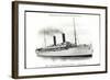 Union Castle Line, Uc, Steamer Balmoral Castle-null-Framed Giclee Print