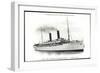 Union Castle Line, Uc, Steamer Balmoral Castle-null-Framed Giclee Print