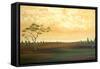 Union County Fields III-Herb Dickinson-Framed Stretched Canvas