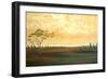 Union County Fields III-Herb Dickinson-Framed Photographic Print