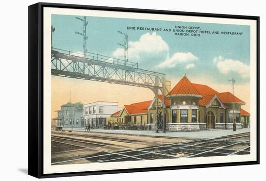 Union Depot, Marion, Ohio-null-Framed Stretched Canvas