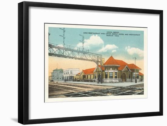 Union Depot, Marion, Ohio-null-Framed Art Print